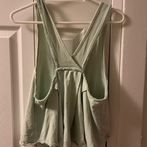 Great condition Free People mint green tank